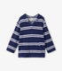 Hatley Kids Navy Stripes Towel Coverup PATRIOT BLUE