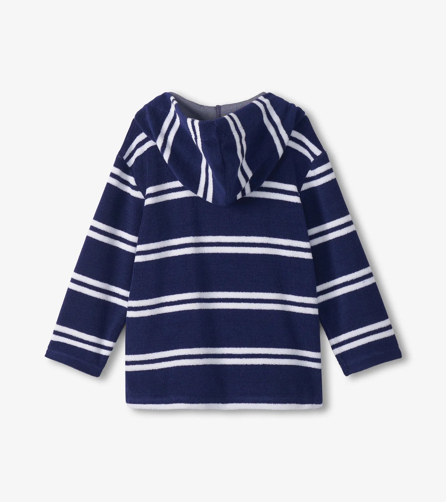 Hatley Kids Navy Stripes Towel Coverup PATRIOT BLUE