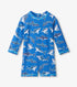 Hatley Baby Toddler Patterned Sharks One-Piece Rashguard DAPHNE