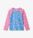 Hatley Kids LS Salty Mermaids Rashguard STAR SAPPHIRE