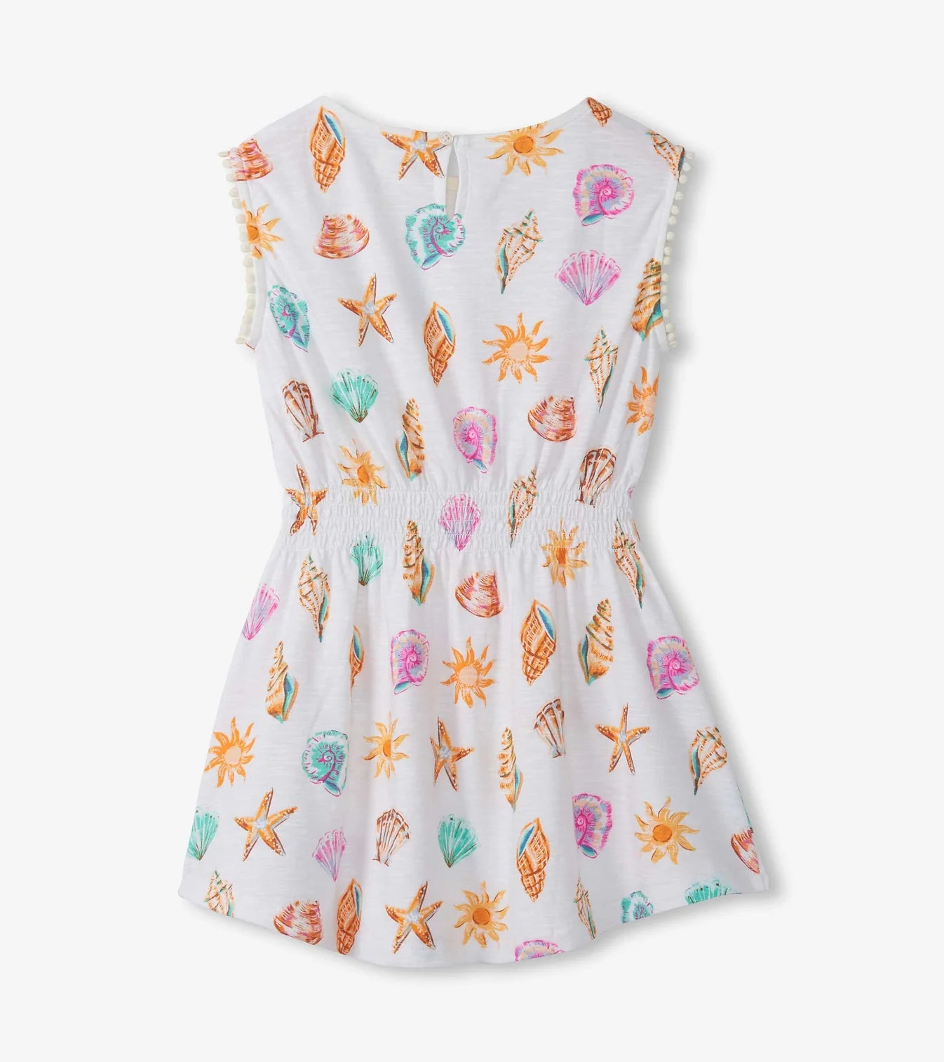 Hatley Kids Shells & Sunshine Smocked Dress CAMI