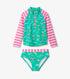 Hatley Kids Tropical Escape Rashguard Set ARCADIA