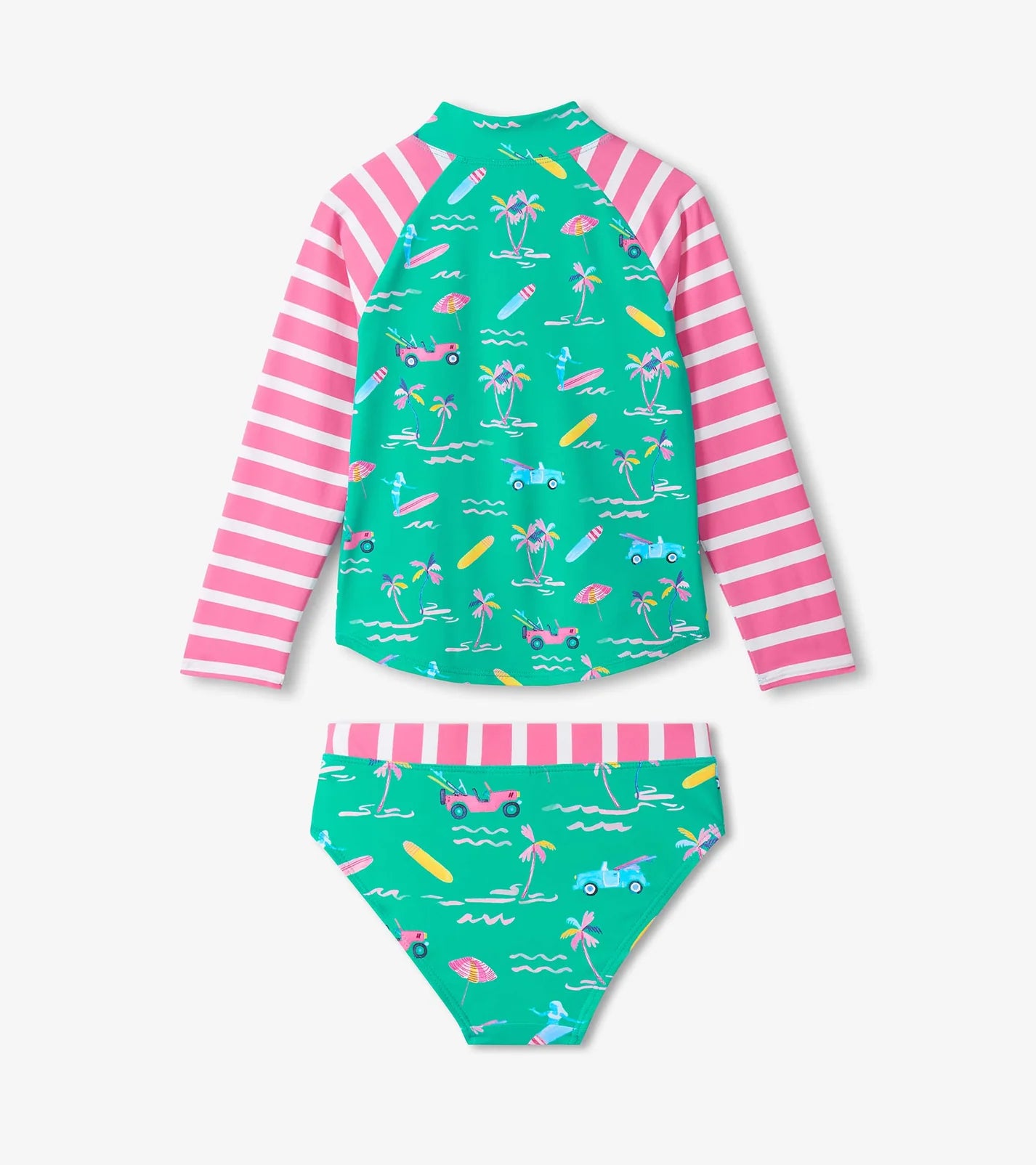 Hatley Kids Tropical Escape Rashguard Set ARCADIA