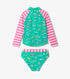 Hatley Kids Tropical Escape Rashguard Set ARCADIA