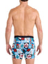 SAXX M Daytripper Stretch Boxer Brief CHALET ALL DAY BLUE