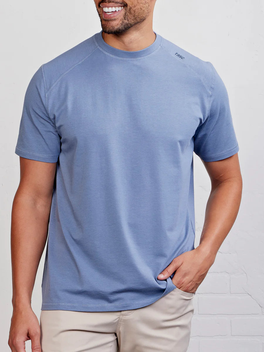 Tasc M SS Carrollton Fitness Tee ANCHOR
