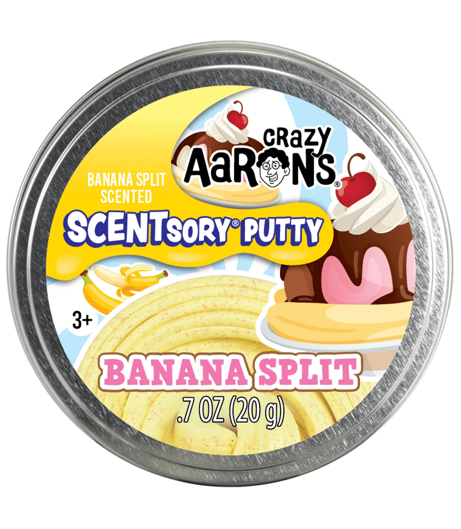 Crazy Aaron's SCENTsory Putty BANANA SPLIT