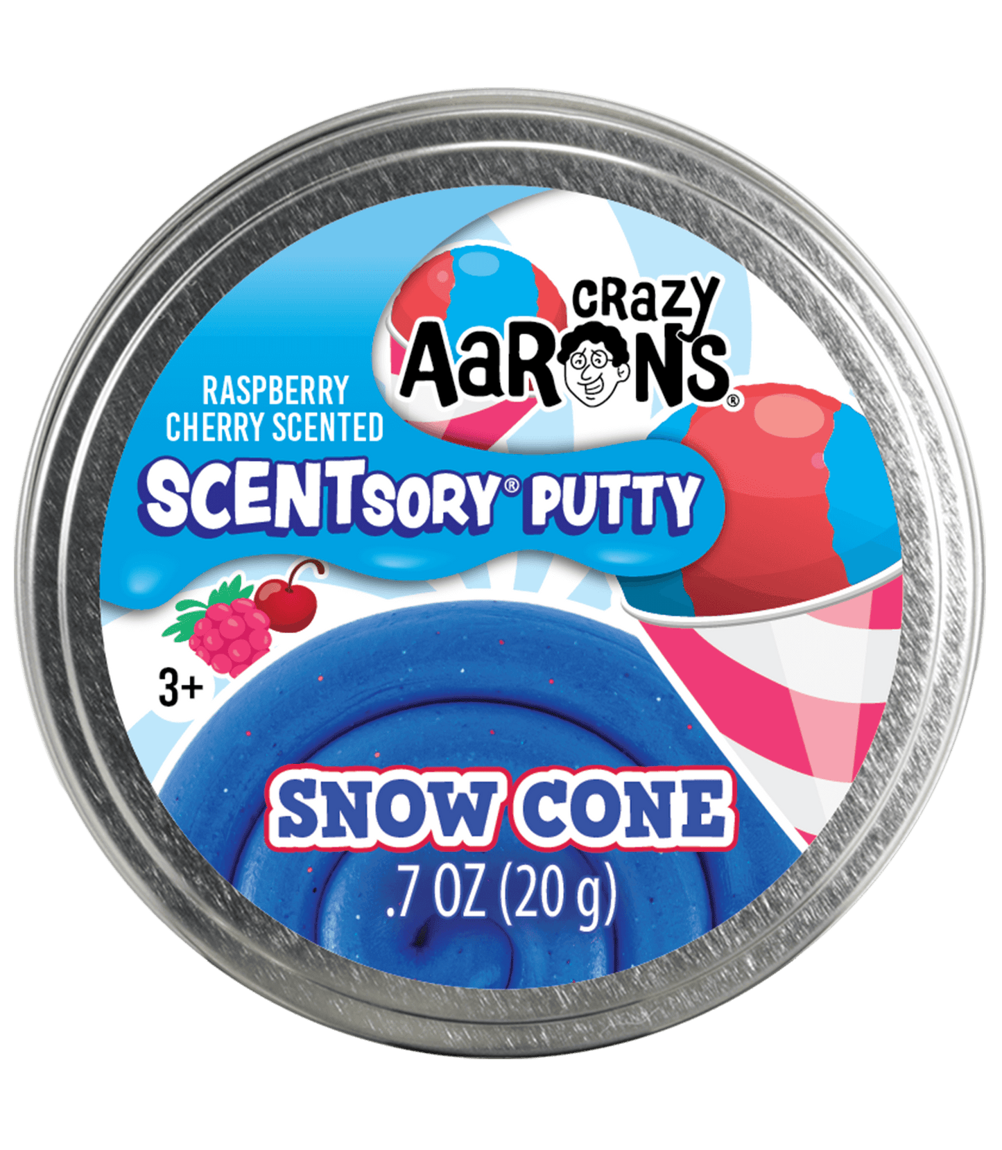 Crazy Aaron's SCENTsory Putty SNOW CONE