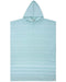 Sand Cloud Poncho  Border Classic Stripe SEAGLASS
