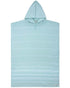 Sand Cloud Poncho  Border Classic Stripe SEAGLASS