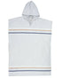 Sand Cloud M Border Classic Stripe Poncho GREY