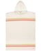 Sand Cloud Poncho  Border Classic Stripe NATURAL
