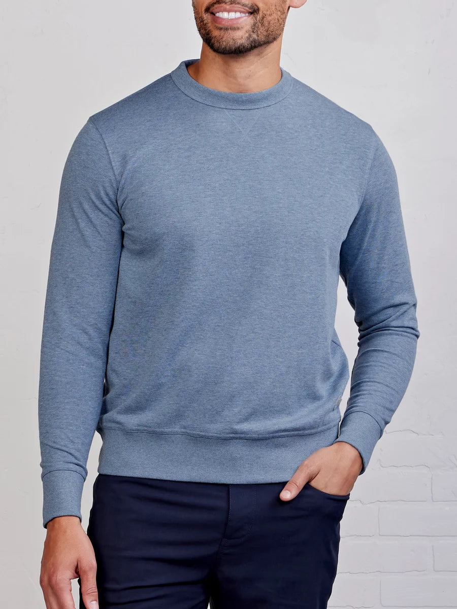 Tasc M Stadium Sweatshirt ANCHOR HEATHER