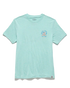 Flag & Anthem M SS Tiki Bar Tee SEAFOAM HEATHER