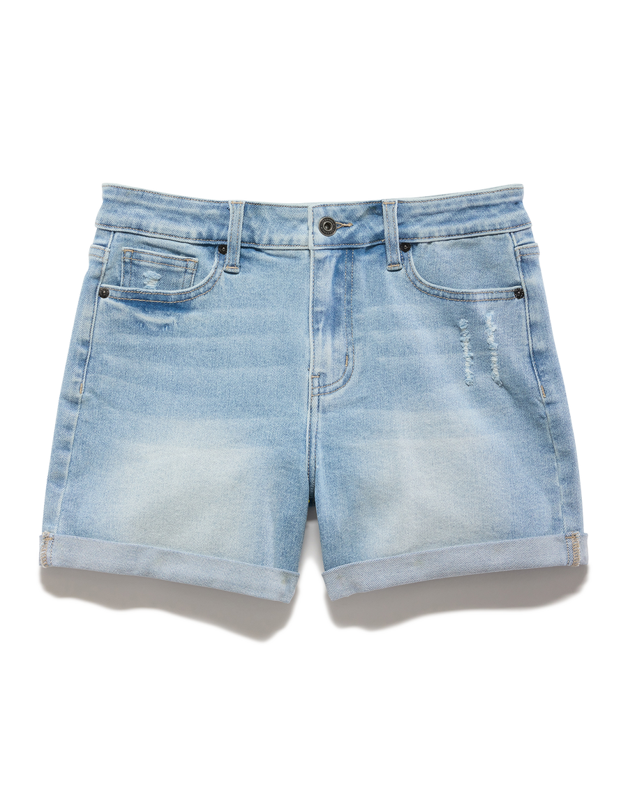 Flag & Anthem W Shelby Cuffed Denim Short VINTAGE INDIGO