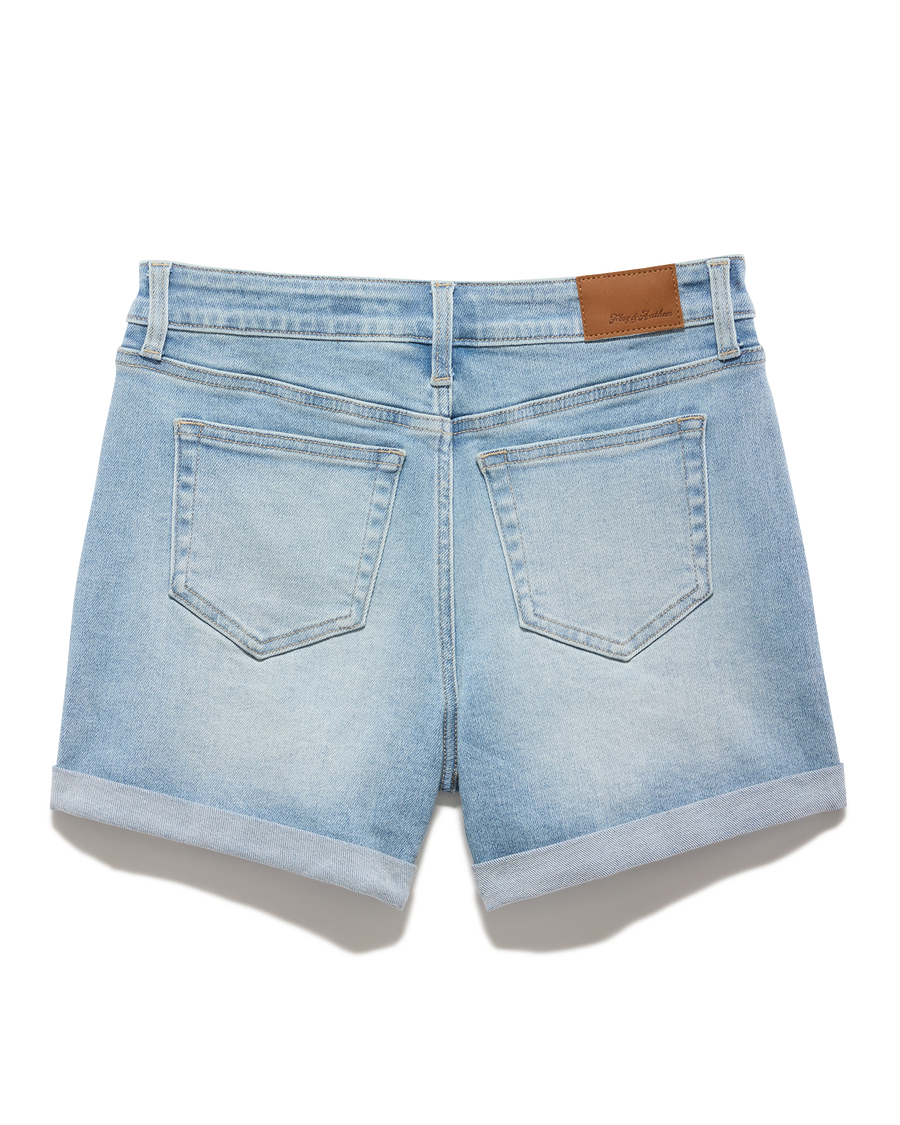 Flag & Anthem W Shelby Cuffed Denim Short VINTAGE INDIGO