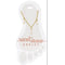 Sand & Stone Anklet GOLD MULTI PEARL DANGLE