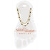 Sand & Stone Anklet GOLD PETITE BLACK BEADED DUO