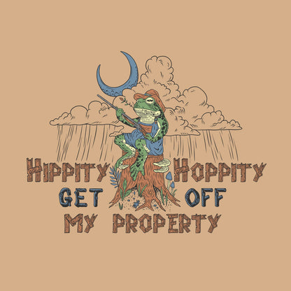 Savage Supply M SS Hippity Hoppity Tee DESERT TAN