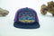 Savage Supply Neon Billboard Hat NAVY / PURPLE