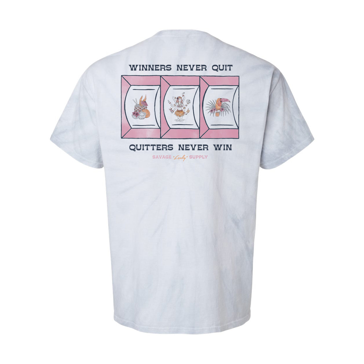 Savage Supply M SS Winners Never Quit MOTH CYCLONE