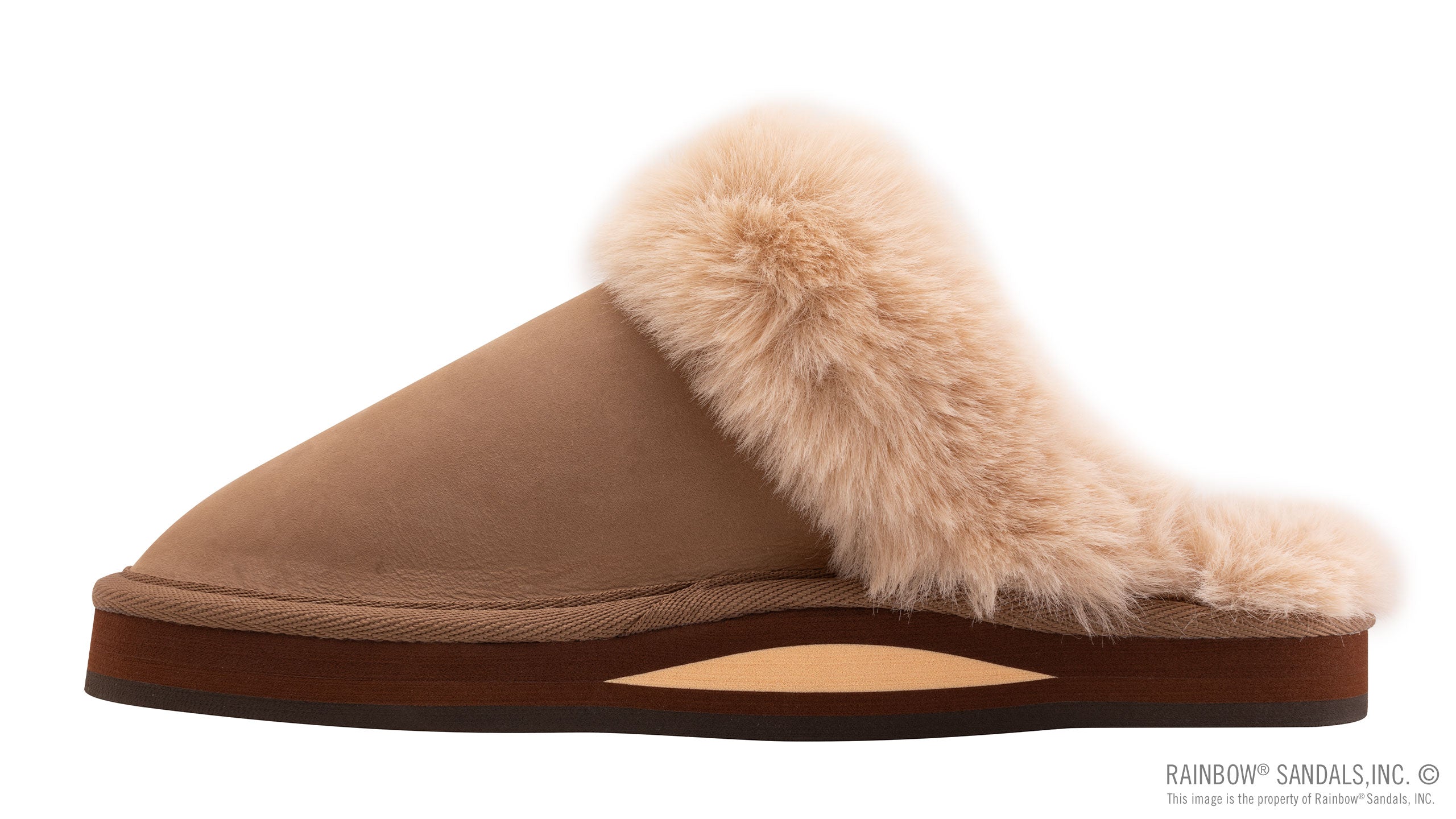 Rainbow Sunset Snugs DARK BROWN