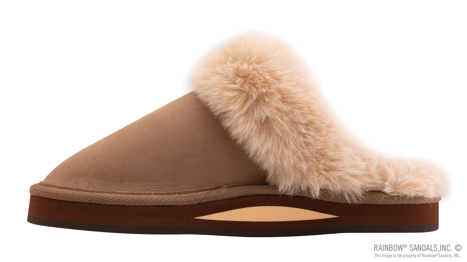 Rainbow Sunset Snugs DARK BROWN