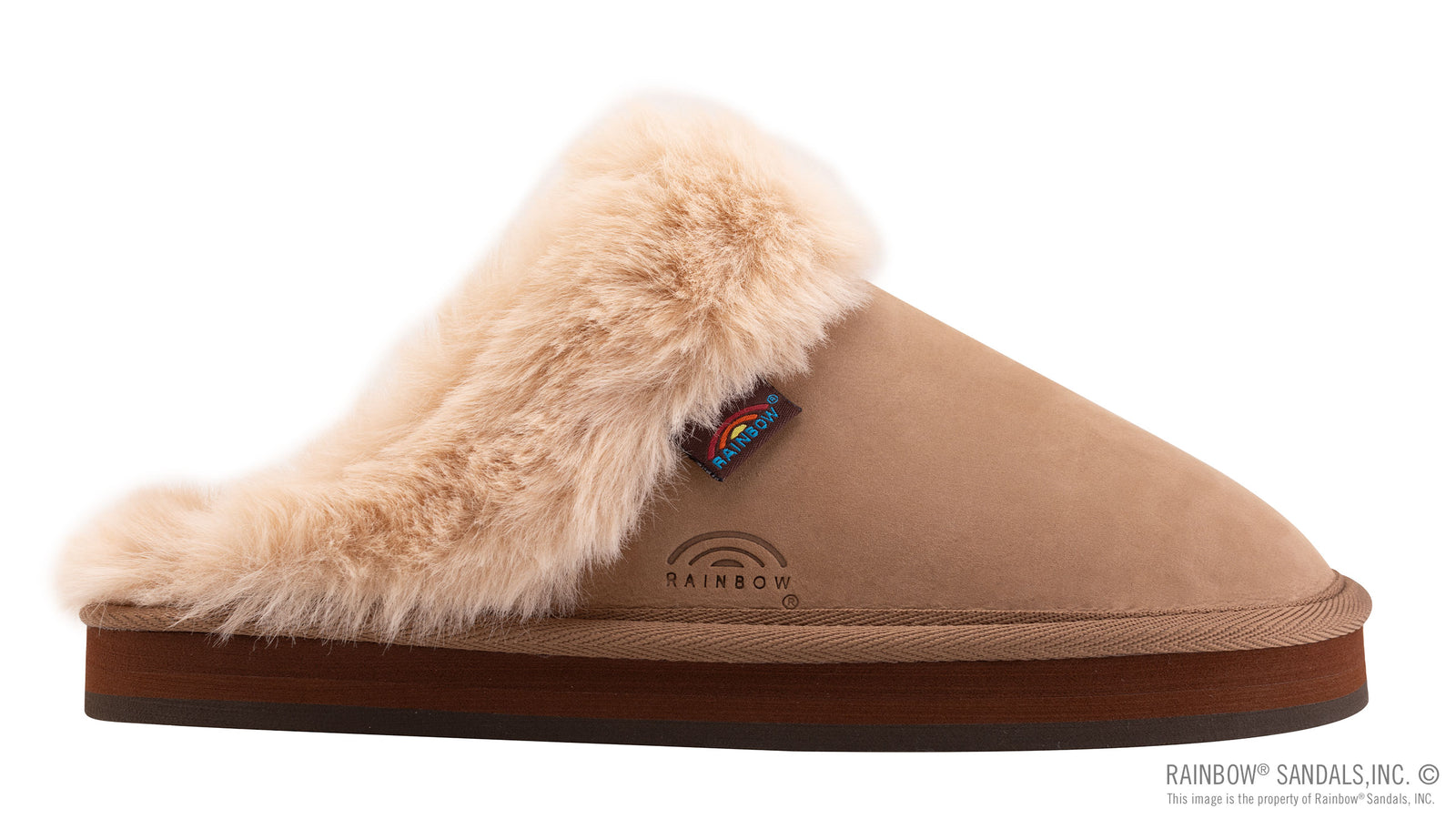 Rainbow Sunset Snugs DARK BROWN