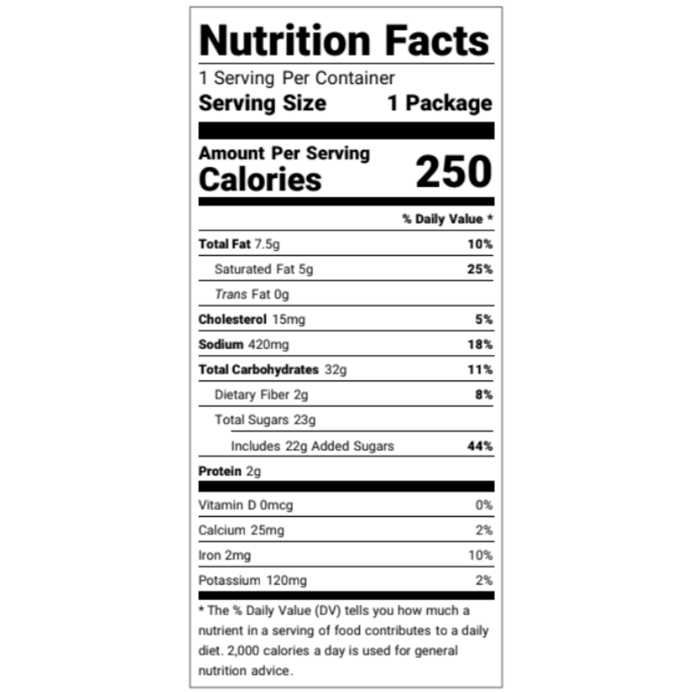 Poppy Popcorn Salted Caramel Snack Bag