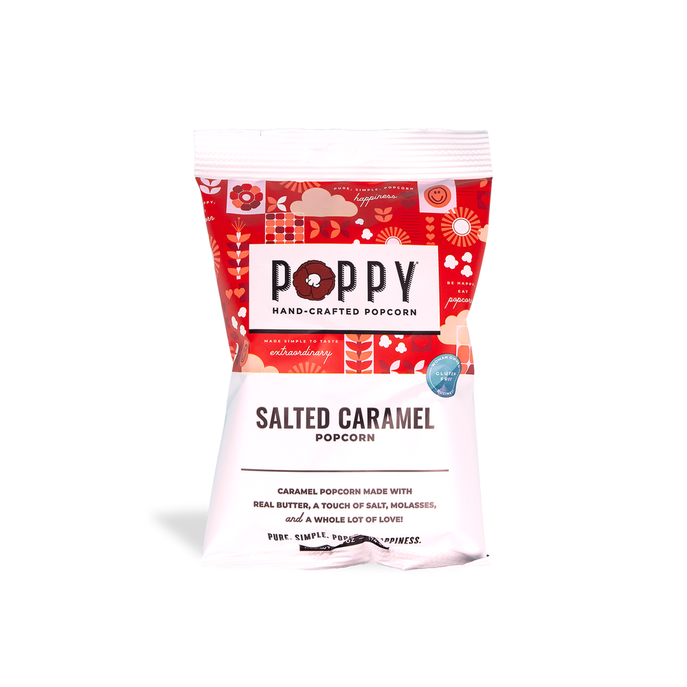 Poppy Popcorn Salted Caramel Snack Bag