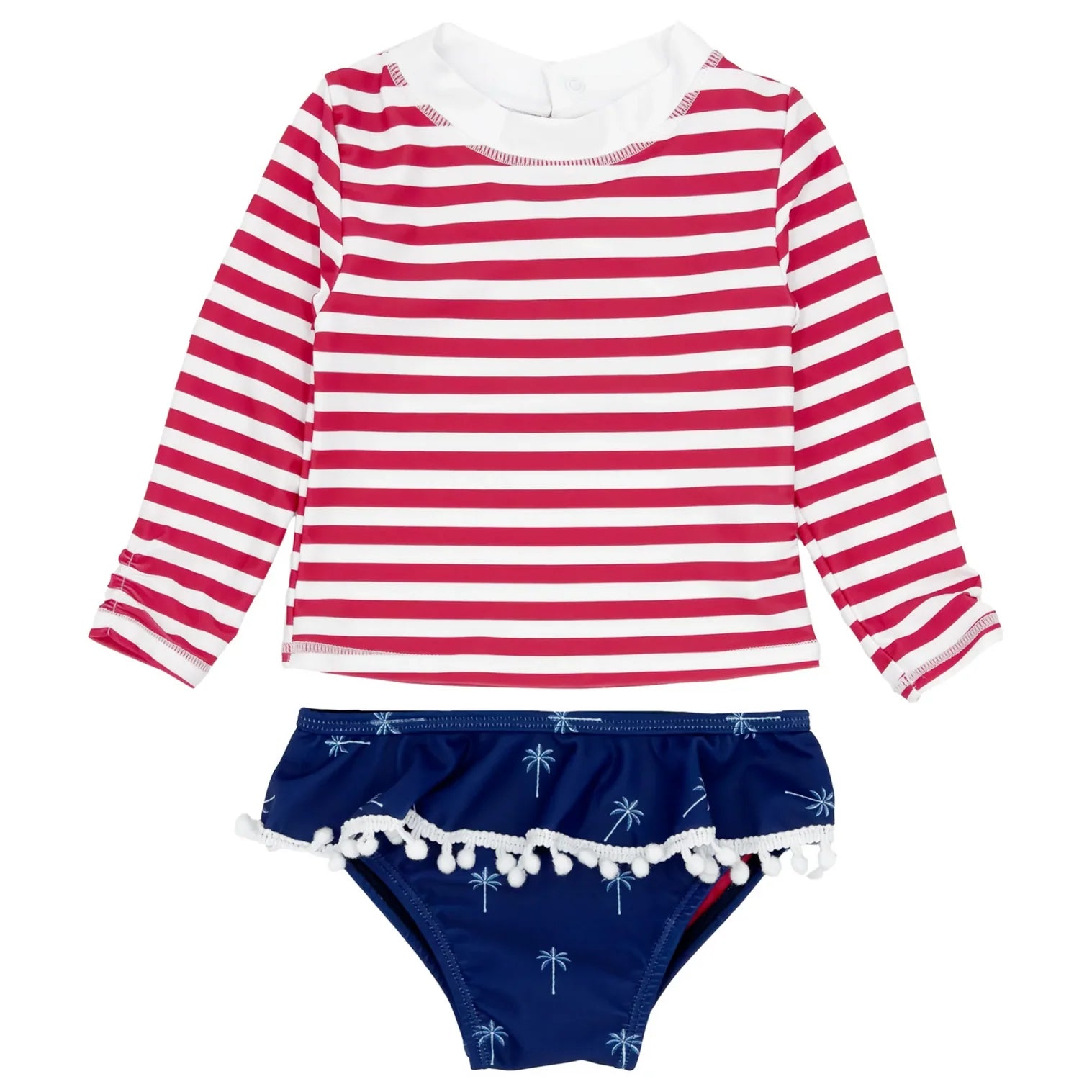Feather 4 Arrow Toddler Sandy Toes LS Swim Set TWILIGHT