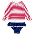 Feather 4 Arrow Toddler Sandy Toes LS Swim Set TWILIGHT