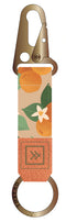 Thread Keychain Clip ORANGES