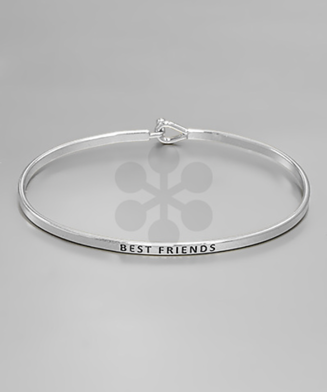 Golden Stella Best Friends Cuff Bracelet SILVER