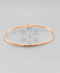 Golden Stella Mermaid Cuff Bracelet ROSE GOLD