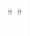 Golden Stella Easter Bunny Color Coated Earrings