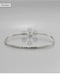 Golden Stella I Am Loved Cuff Bracelet RHODIUM