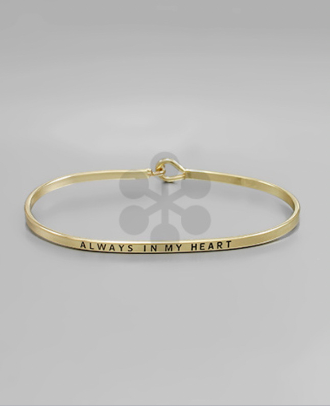 Golden Stella Always In My Heart Cuff Bracelet GOLD