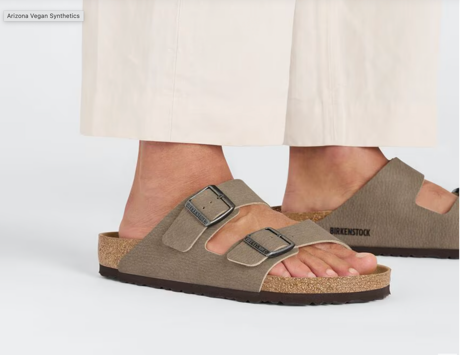 Birkenstock Arizona DESERT DUST GRAY TAUPE - REGULAR