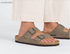 Birkenstock Arizona DESERT DUST GRAY TAUPE - REGULAR