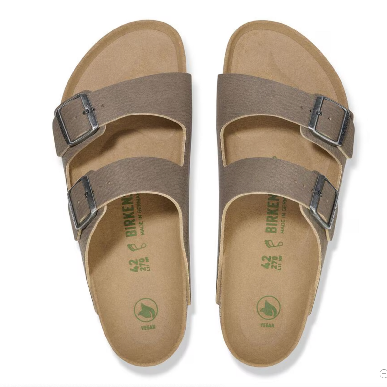Birkenstock Arizona DESERT DUST GRAY TAUPE - REGULAR