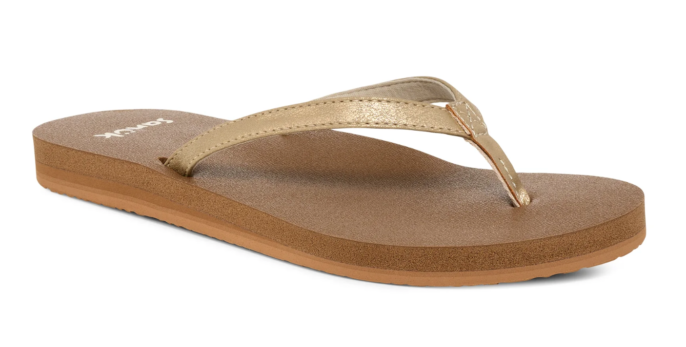 Sanuk W Yoga Joy II Shimmer CHAMPAGNE