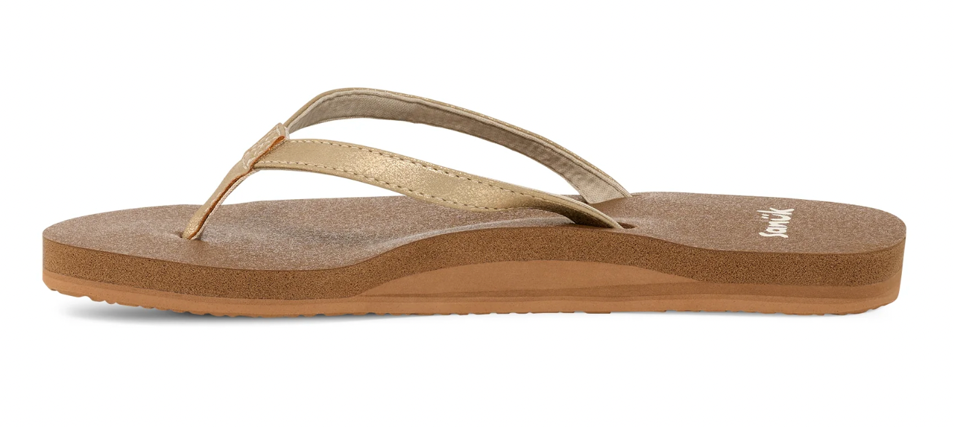 Sanuk W Yoga Joy II Shimmer CHAMPAGNE