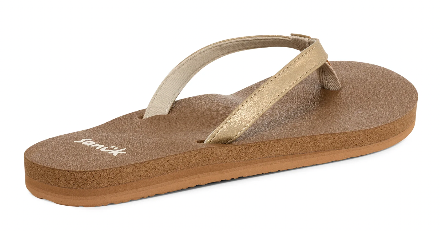 Sanuk W Yoga Joy II Shimmer CHAMPAGNE
