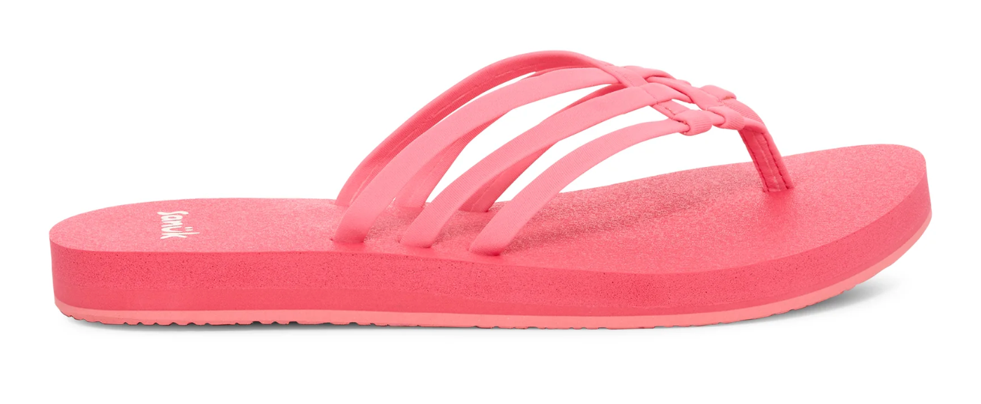 Sanuk W Yoga Sandy II SUGAR CORAL