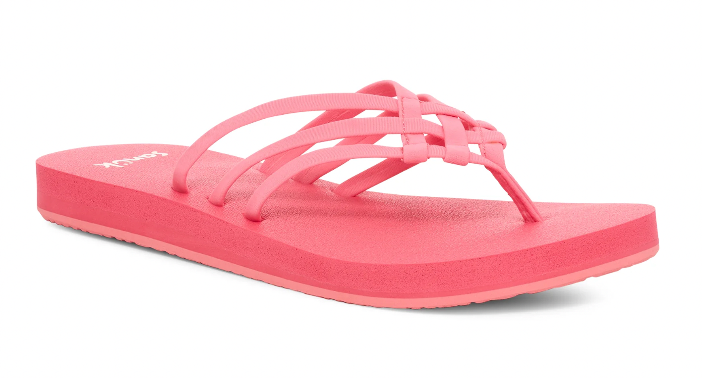 Sanuk W Yoga Sandy II SUGAR CORAL