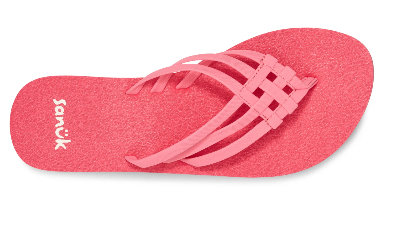 Sanuk W Yoga Sandy II SUGAR CORAL