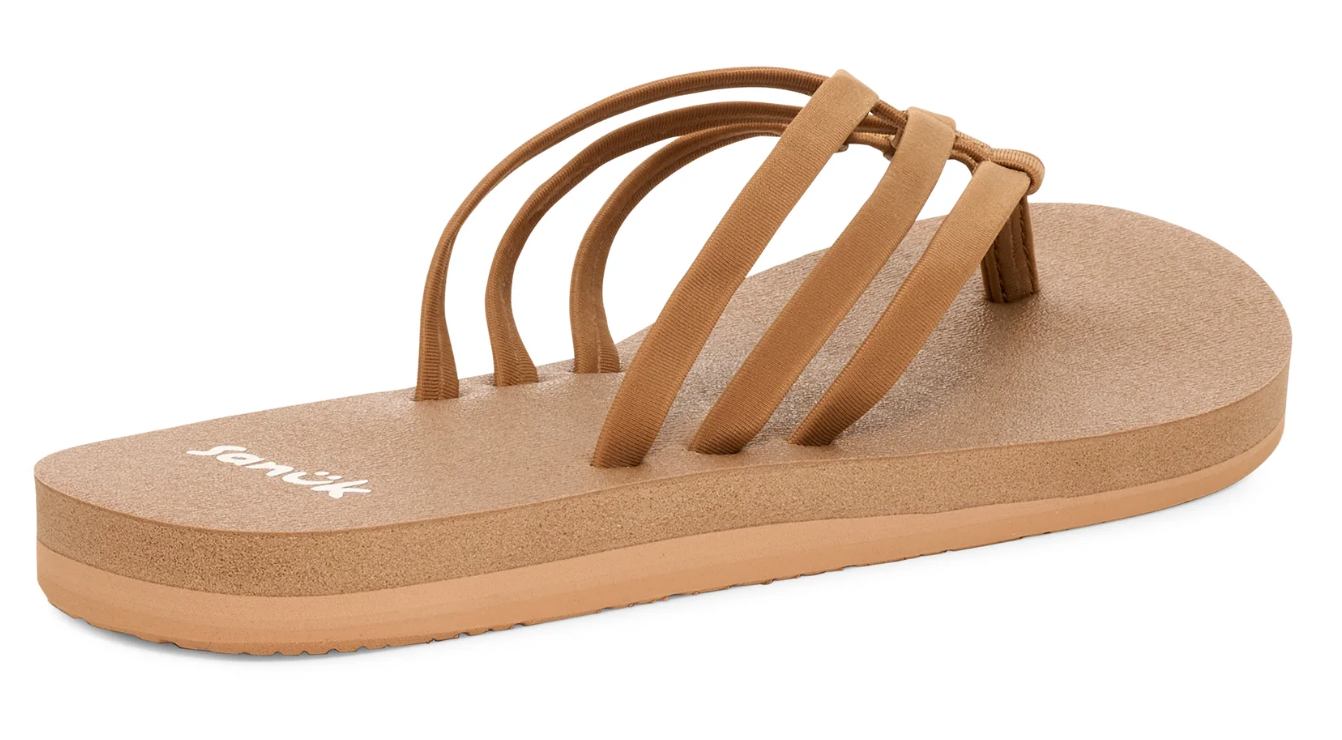 Sanuk W Yoga Sandy II TOBACCO BROWN