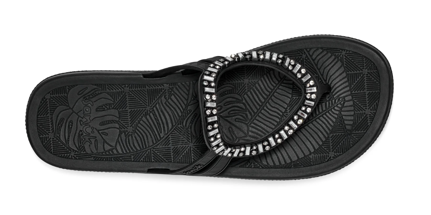 Sanuk W Sunshine Gem BLACK