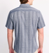 Flag & Anthem M SS Crawford Stripe Shirt NAVY COMBO